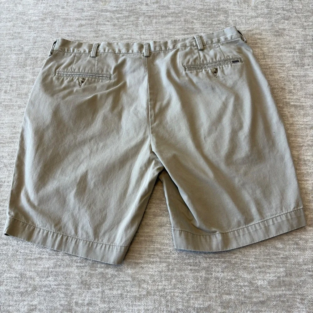 Polo Ralph Lauren Shorts‎ Mens Size 40 Beige Chino Classic Casual Preppy